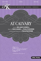 At Calvary SATB choral sheet music cover